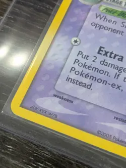 2005 Pokemon EX Deoxys Shedinja 14/107 Reverse Holo Rare NM Near Mint 14/107 - Image 5