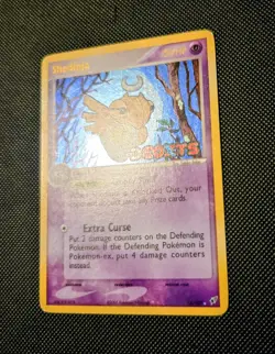 2005 Pokemon TCG: Shedinja #14/107 EX Deoxys Reverse Holo Stamped Rare - NM - Image 3