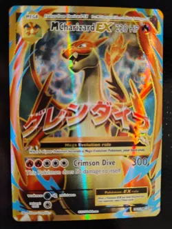 POKEMON TCG M Charizard EX 101/108 XY Evolutions Full Art - NM - Image 1