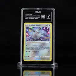2022 Pokemon Sword & Shield Radiant Eevee #SWSH230 Black Star Promo TAG 7 - Image 1