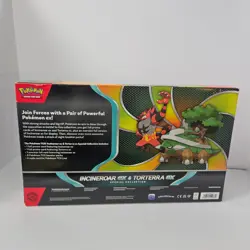 Pokemon TCG Incineroar ex & Torterra ex Special Collection Box Sealed - Image 2