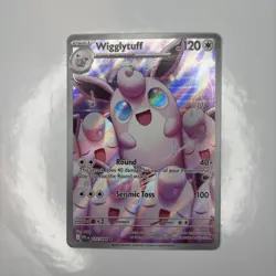 Pokemon TCG Wigglytuff 105/094 Illustration Rare - Phantasmal Flames - Near Mint - Image 1