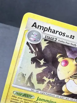 Ampharos 1/17 Holo POP Series 7 Promo Pokemon 2008 Heavy Play HP - Image 2