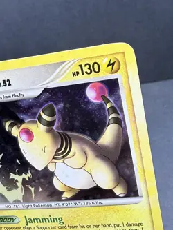 Ampharos 1/17 Holo POP Series 7 Promo Pokemon 2008 Heavy Play HP - Image 3