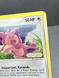 Skitty 64/92 Stamped Reverse Holo Ex Legend Maker Pokemon 2006 Moderate Play MP - Image 3