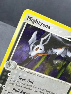 Mightyena 12/107 Holo Rare Ex Deoxys Pokemon 2005 Heavy Play HP - Image 2