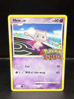 Pokemon Mew - 10/16 - Pokemon Rumble - Holo Stamped - Pokemon TCG - Image 1