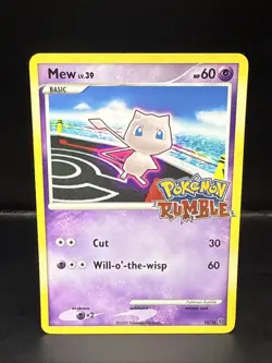 Pokemon Mew - 10/16 - Pokemon Rumble - Holo Stamped - Pokemon TCG - Image 2