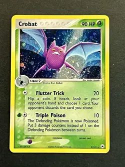 Crobat 3/101 Hidden Legends Holo NM 2004 Vintage Pokemon TCG - Image 1