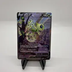 Pokemon TCG Celebi v 245/264 Alternate Art Fusion Strike 2021 NM Condition - Image 1