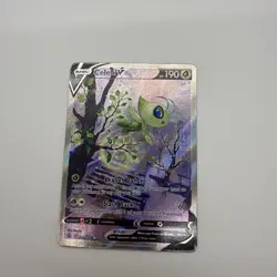 Pokemon TCG Celebi v 245/264 Alternate Art Fusion Strike 2021 NM Condition - Image 2