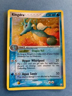 Pokemon Rare Holo Kingdra- EX Team Rocket Returns- 12/109- NM - Image 1