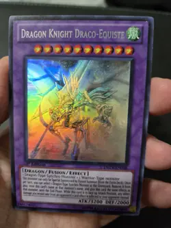 Dragon Knight Draco-Equiste (Ghost Rare) 1st Edition - Image 1