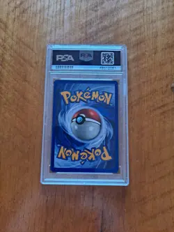 1999 Pokemon Base Set Unlimited #10 Mewtwo Holo Rare PSA 9 - Image 3