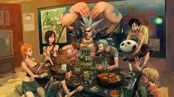 Anime one piece free Playmat Gaming Mat - Image 1