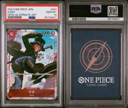 JAPANESE Sabo OP05 Alternate Art PSA 10 One Piece Awakening Of The New Era - Image 1