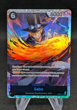 One Piece TCG PRB02-014 Sabo PRB02 SR - the Best Vol. 2 - Image 1