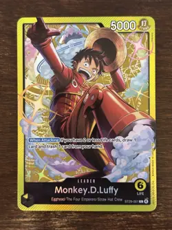 Monkey.D.Luffy (001) ST29-001 Starter Deck 29: Egghead Foil - Image 2