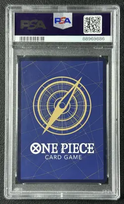 SHANKS PSA 10 2022 ONE PIECE #OP01-120 MANGA ALTERNATE ART SSP 9886 - Image 2
