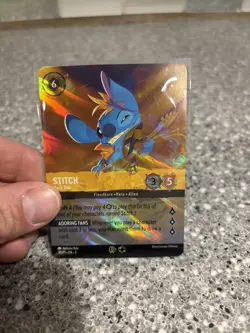 Disney Lorcana Stitch - Rock Star (Store Championship) 30/P1 Promo Enchanted 🔥 - Image 1