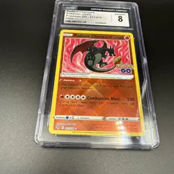 2022 Pokemon TCG Radiant Charizard Holo Rare Card Pokemon Go 011/078🔥 - Image 3