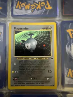 Pokemon TCG Magnemite 7/75 Neo Discovery Unlimited Edition Rare Holo Card - Image 1