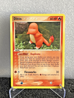 Ditto Charmander 61/113 EX Delta Species 2005 Pokemon Card Strong LP NM- Vintage - Image 1