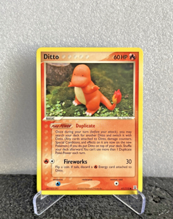 Ditto Charmander 61/113 EX Delta Species 2005 Pokemon Card Strong LP NM- Vintage - Image 2