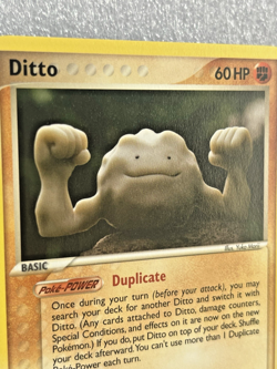 Ditto (Geodude) 62/113 EX Delta Species 2005 Pokemon Card Common Vintage NM - Image 2