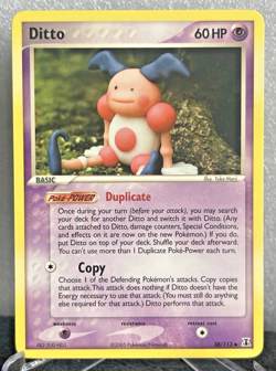 Ditto (Mr. Mime) 38/113 EX Delta Species Pokemon Card NM - Image 1