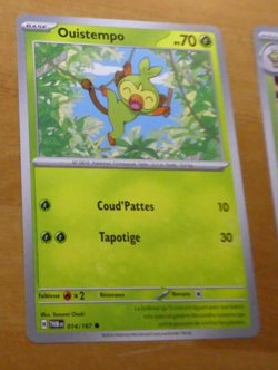 POKEMON MASCARADE CREPUSCULAIRE CARD CARTE OUISTEMPO 014/167 FR TWM MINT - Image 1
