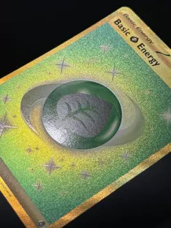 Basic Energy Grass 278/193 SV Paldea Evolved Gold Secret Pokemon Card AA9 LP1 - Image 4