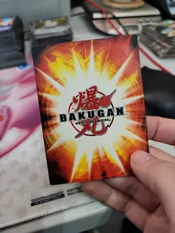 Bakugan Card - Doom Card - Chrome - Ability Card - Battle Brawlers - Image 3
