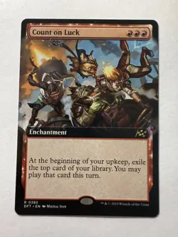 Count on Luck (Extended Art) Aetherdrift Regular - Image 2