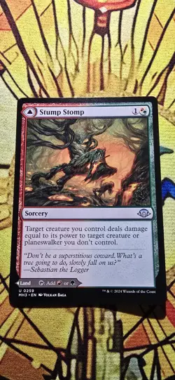 Stump Stomp Modern Horizons 3 Regular Sorcery Uncommon MTG NM - Image 1