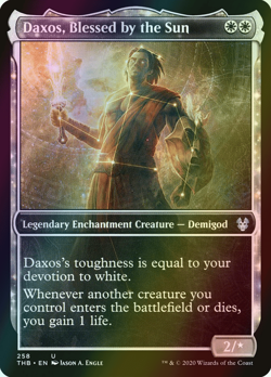 MTG Daxos, Blessed by the Sun Showcase Full Art Foil ** THB ** English (NM) - Image 1