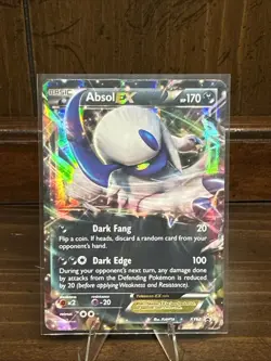 Absol EX XY62 Black Star Promo Holo Pokemon TCG Card Ultra Rare - Image 1