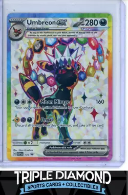 2025 Pokemon Scarlet & Violet Promos #176 Umbreon Black Star Promo T637 - Image 1