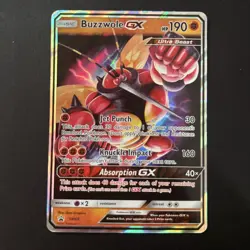 Pokemon TCG Buzzwole GX - SM69 SM Black Star Promo SM69 Promo - Image 1