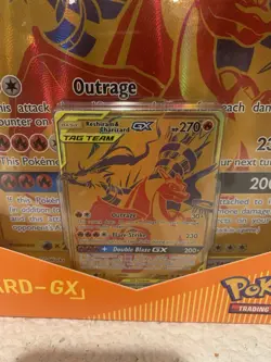 POKEMON TCG TAG TEAM RESHIRAM & CHARIZARD-GX PREMIUM COLLECTION - Image 2