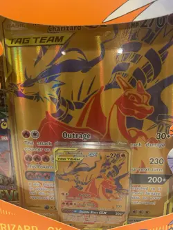 POKEMON TCG TAG TEAM RESHIRAM & CHARIZARD-GX PREMIUM COLLECTION - Image 4