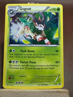 HP Gogoat - XY16 XY Black Star Promo Pokemon Holo Foil Rare - Image 1
