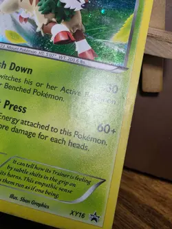 HP Gogoat - XY16 XY Black Star Promo Pokemon Holo Foil Rare - Image 5