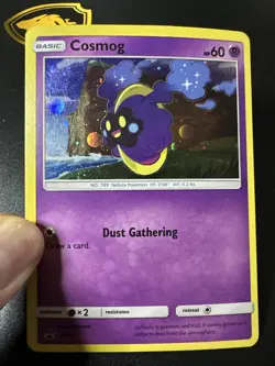 2017 POKEMON SUN & MOON COSMOG SM42 COSMOS HOLO (BLACK STAR PROMO) - Image 1