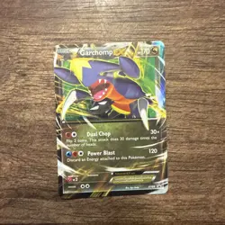 Garchomp EX Pokemon XY Black Star Promo #XY09 MP Free Shipping - Image 1