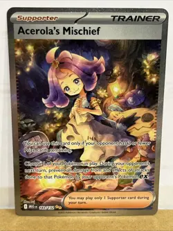 Acerola's Mischief Special Illustration Rare Pokemon Mega Evolution Card 183/132 - Image 1