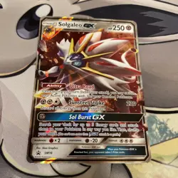 Solgaleo GX SM16 Sun & Moon Black Star Promo Holo Pokemon TCG MP 2016 - Image 3