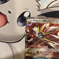 Solgaleo GX SM16 Sun & Moon Black Star Promo Holo Pokemon TCG MP 2016 - Image 4