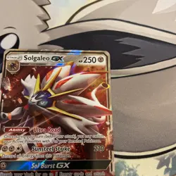 Solgaleo GX SM16 Sun & Moon Black Star Promo Holo Pokemon TCG MP 2016 - Image 5