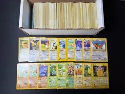 Huge Collection Bulk Lot of 600+ Pokemon Cards Mixed WOTC-XY Vintage HP-DAMAGED - Image 1
